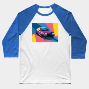 CAR COLORFUL AE86 Baseball T-Shirt